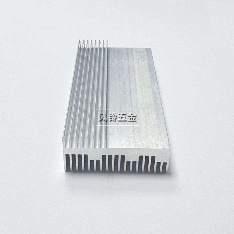 F形电子功率三级散热器50*21*100加厚异形散热片T型音箱功放散热