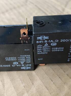 841-S-1A-D 200-240VA松川磁吸SONGCHUAN交流接触器启动继电器30A