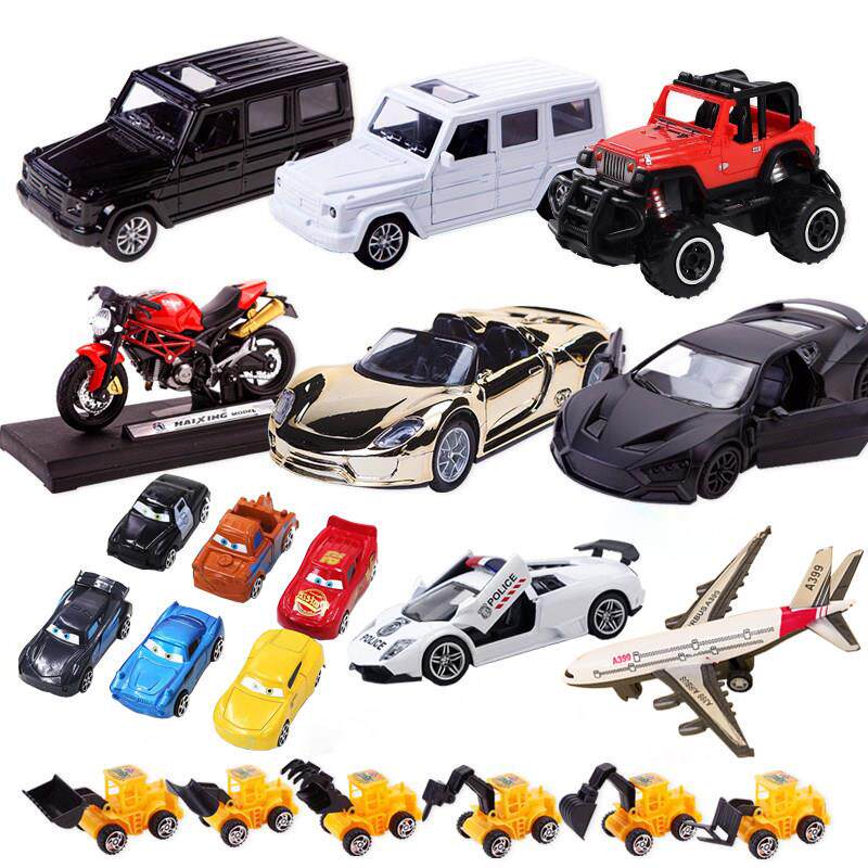 黑色小汽车模型蛋糕装饰摆件大G63越野车跑车男神生日烘焙插件AI