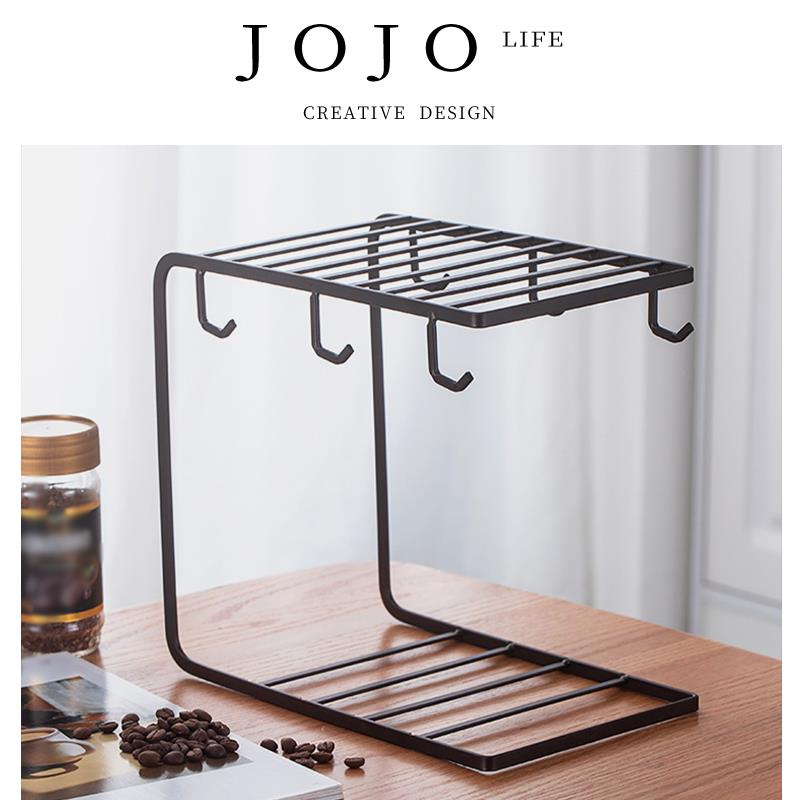 JOJO'S L. PD.Julie.咖啡杯挂架马克杯子沥水收纳架置物架丨