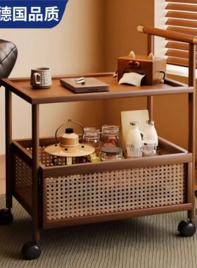 Mortina德国可移动边几客厅家用茶几多层小推车卧室床头置物架子