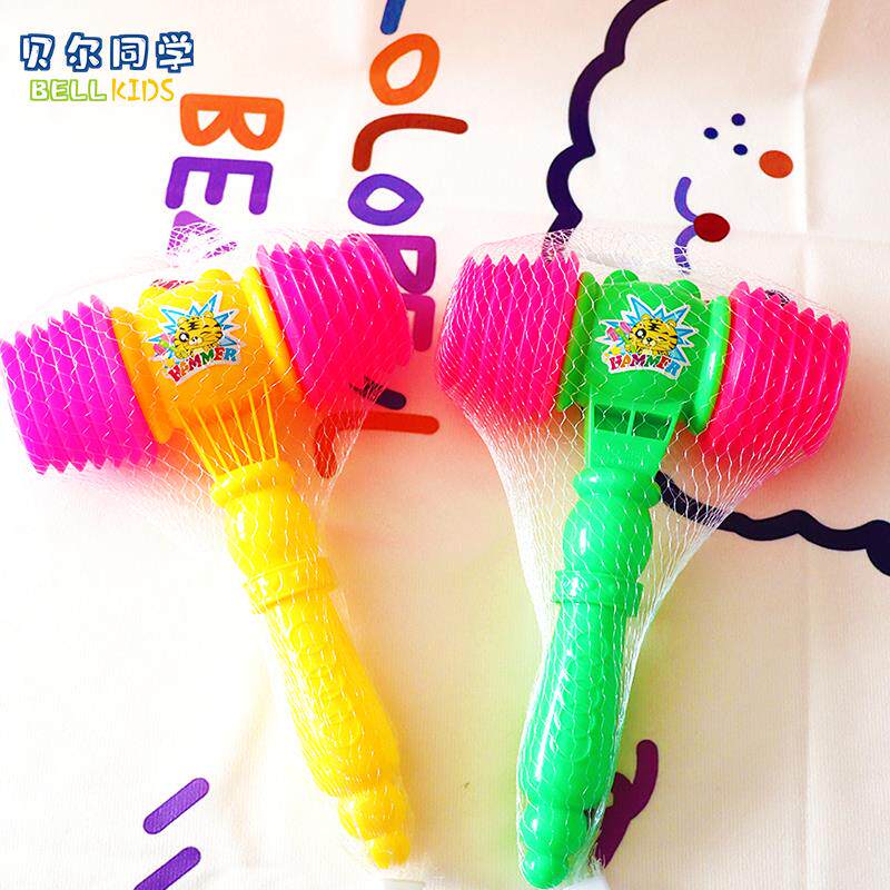 大号bb锤儿童男孩女孩玩具塑料锤子敲打锤幼儿园课堂互动游戏教具