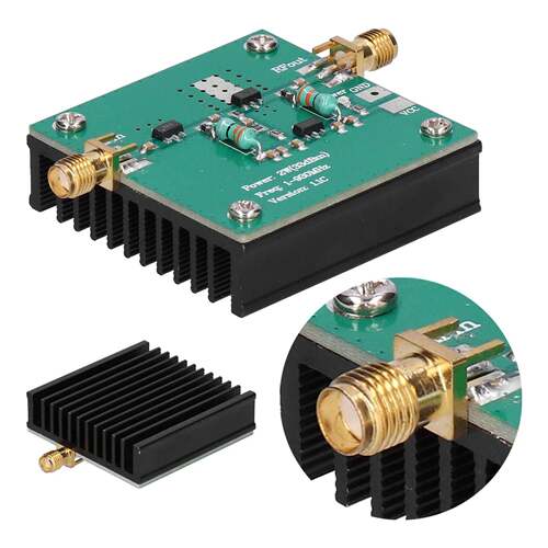射频 宽带 功放 功率 放大器（1--930MHz，2.0W）现货速发