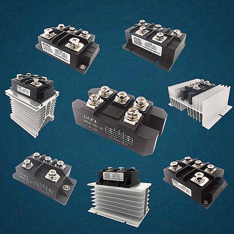 三相桥式整流模块/Mds100A/1600V/桥式堆叠桥/Mds100-16/Mds75-04