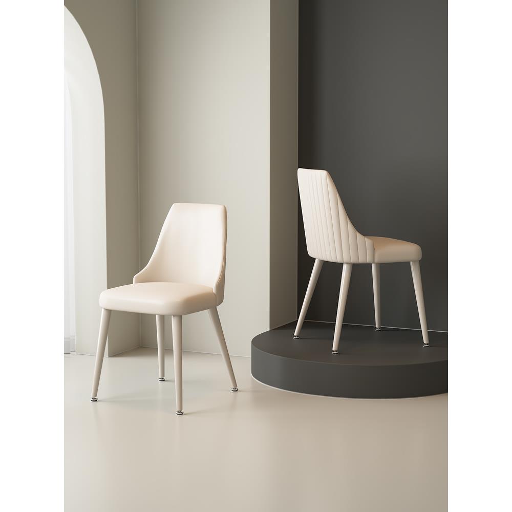 意大利Normcore家庭现代简单休闲餐桌和椅子客厅餐椅轻豪华餐厅No