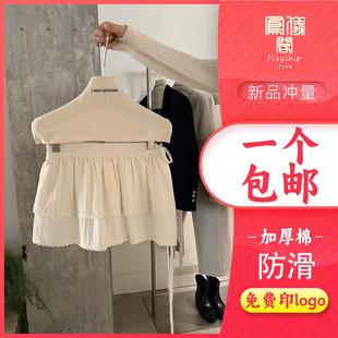 韩国女服装店衣架布套防滑外罩套高级定制布罩无痕棉麻防尘保护罩