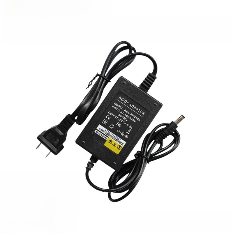 IC方案 双线5V2A电源适配器 光纤收发器光端机5V2A开关电源 足安