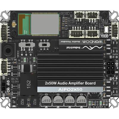 2x50W/1x100W TPA3116蓝牙5.0功放TWS无线2.1系统DSP调音JAB2+AI
