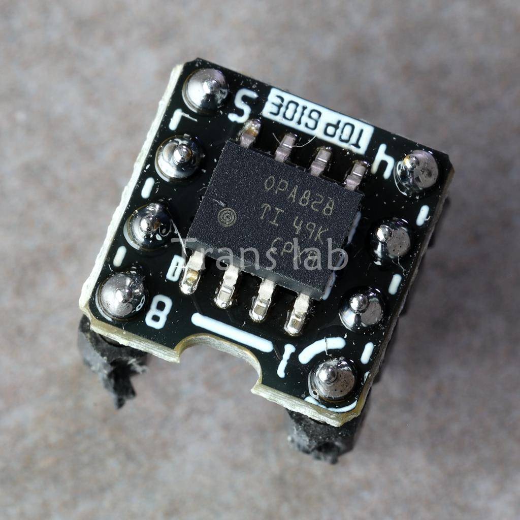 OPA828第三代 超级单运放 转双运放 （附逆天AP数据）