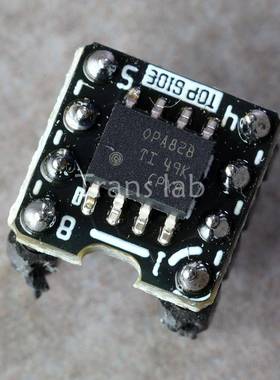 OPA828第三代 超级单运放 转双运放 （附逆天AP数据）