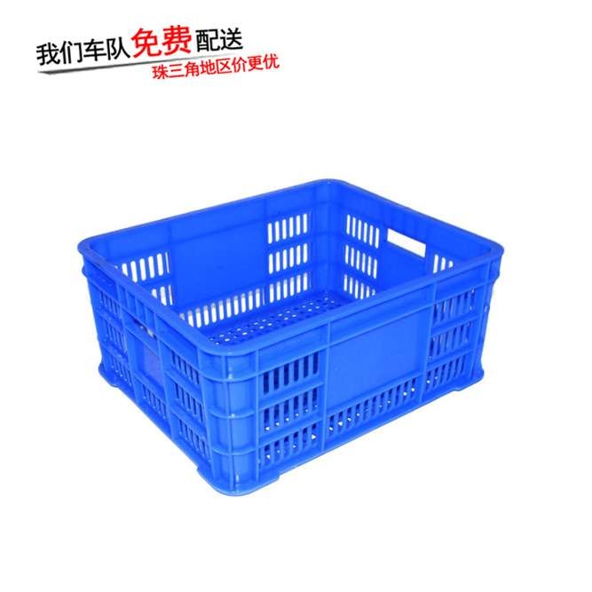 联生厂家加厚周转萝塑料筐胶框蔬菜水果 410*335*180 13号