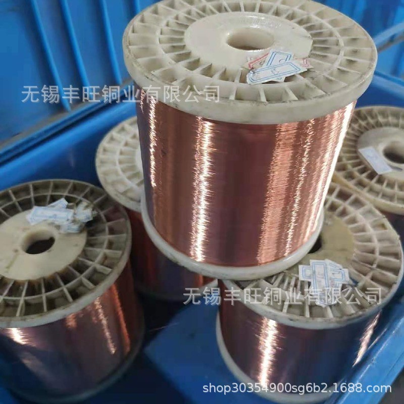 T2紫铜丝半硬软态 无氧裸铜线保电阻铜线 绒花紫铜线可镀锡镀镍