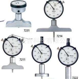 三丰测量范围0 7214 210mm带表深度尺