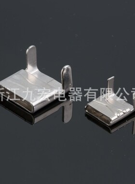 九宏厂家船用保温管道用304L型不锈钢扎带扣 搭扣 L20MM