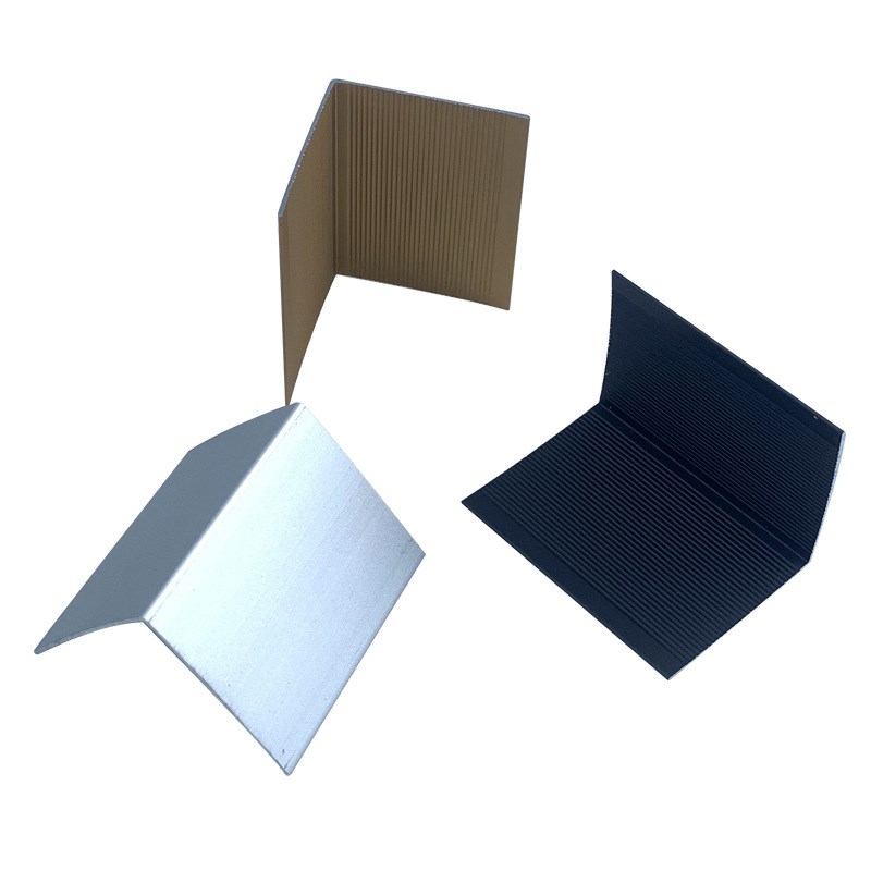 源头喷砂氧化L型护角90度直角工业铝型材CNC加铝合金等边角铝