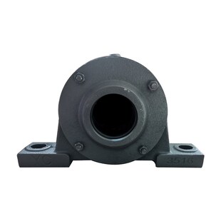 滚筒加厚重型轴承支架瓦座铸铁铸钢瓦盒托辊传输送机调心球矿用TD