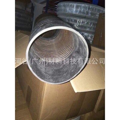 真空吸附钢丝加强伸缩橡胶管伸缩比4:1真空提升机专用风琴管HG601