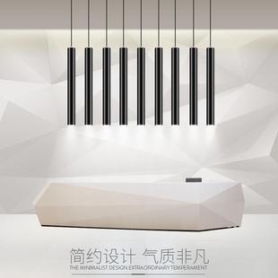 射灯led长筒灯圆柱5w7w掉线筒灯免开孔吸顶装 明装 细长圆桶铝材耐