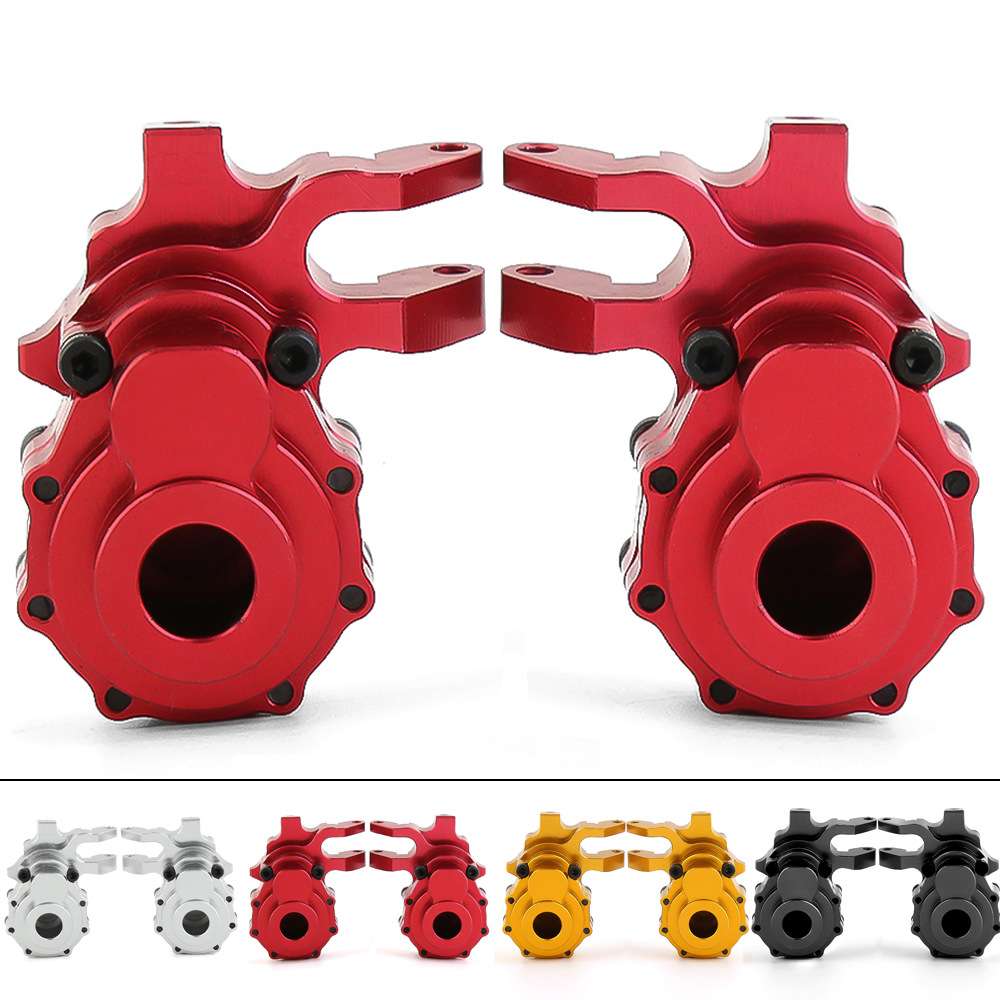 Traxxas TRX4 TRX6攀爬车 金属铝合金前转向杯内盖+外盖替换#8252