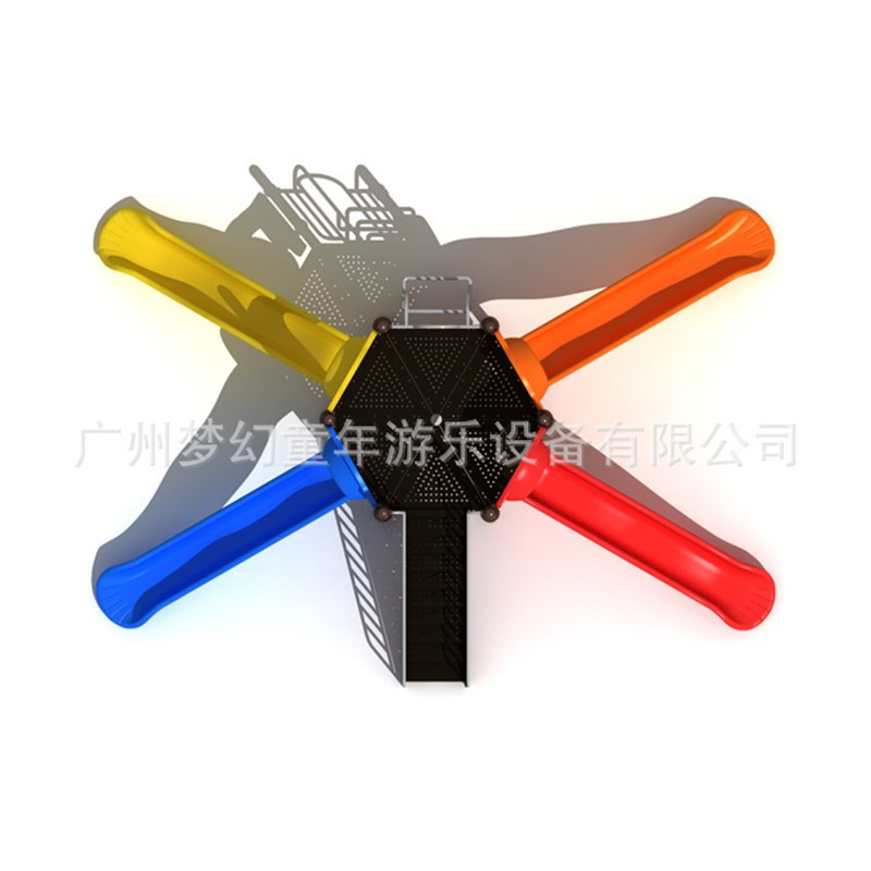 150平台户外波浪单滑梯 迷你单平台户外滑梯 儿童滑滑梯 户外滑梯