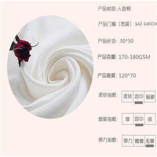 30支人棉纱卡 人棉斜纹印花 人棉半漂 梭织斜纹人棉 绵绸粘纤布料