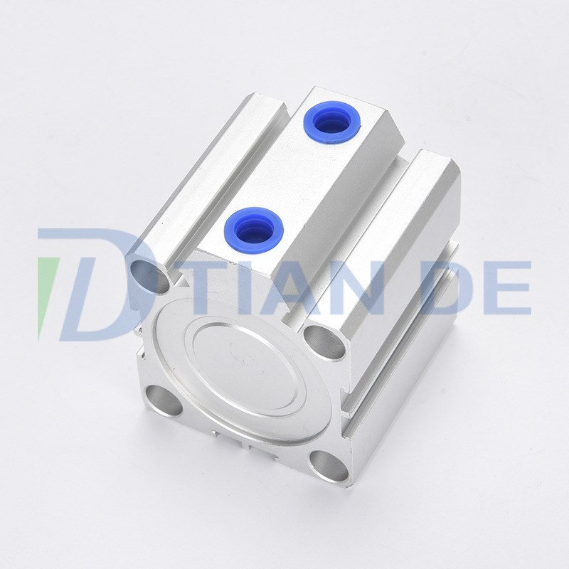 定制亚德客型SDA50*25*30*35带磁薄型气缸可调行程气缸