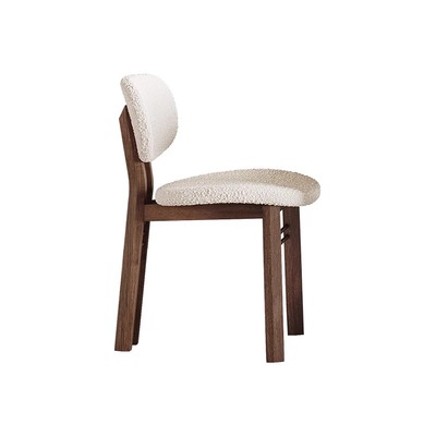 复古中古风椅子家用全实木餐椅法式河马椅餐椅设计师椅子高靠背椅