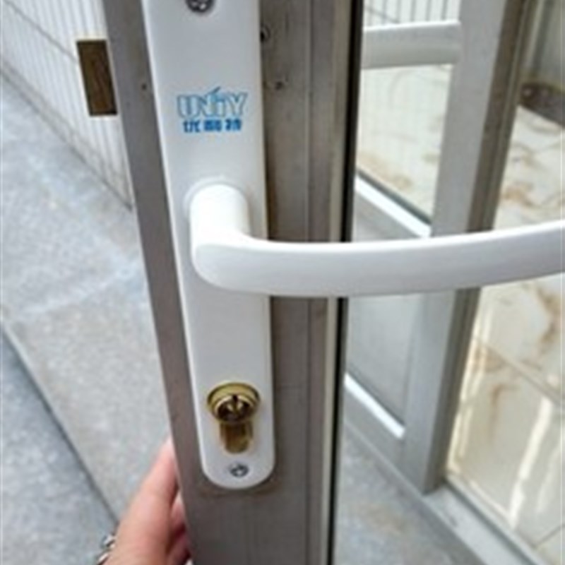 塑钢门锁门把手锁内外平开门执手锁老式锁体插芯阳台门锁锁具8525