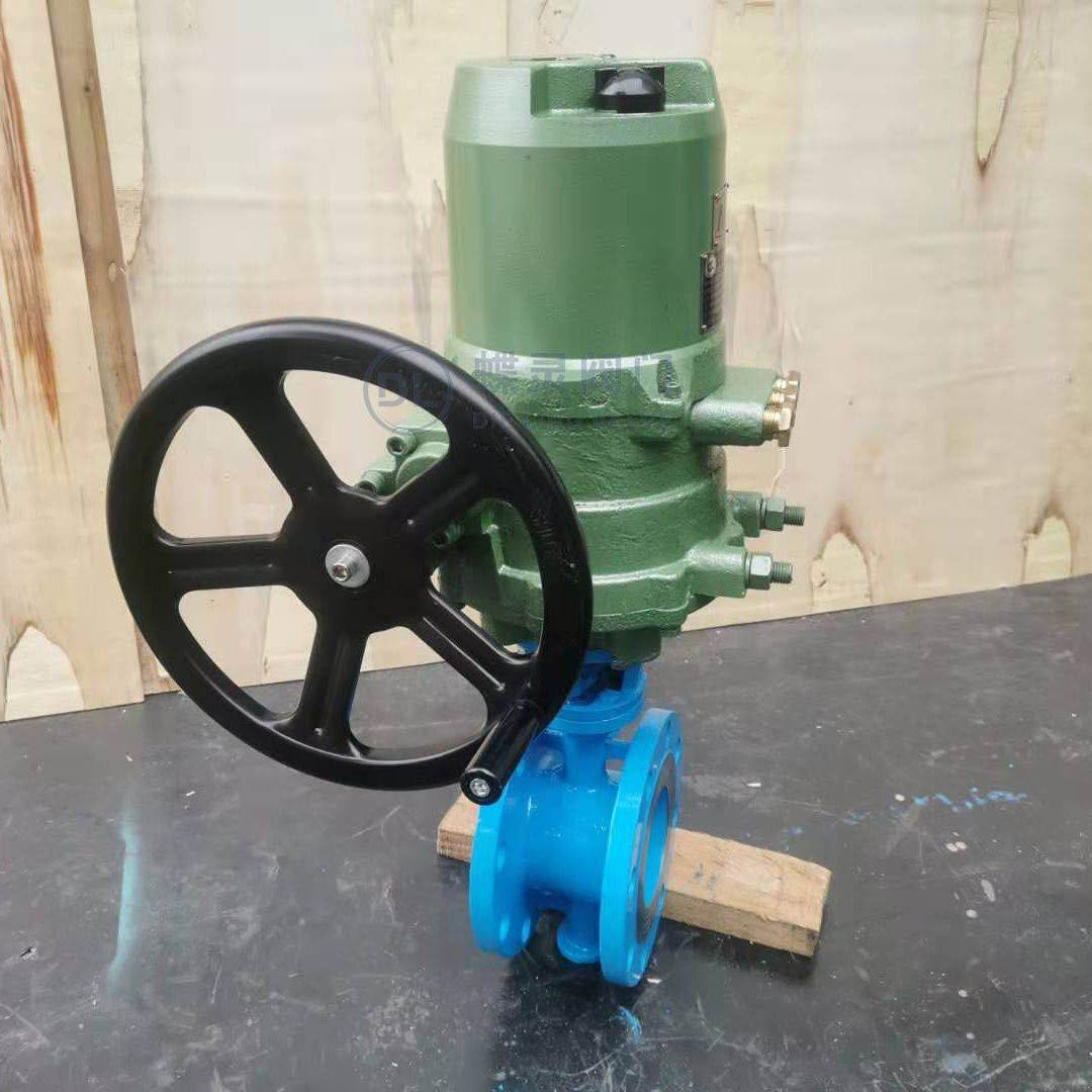 WSD94F瓦斯用阀电动防爆蝶阀 WSD94F-25C一体式开关量控制电动蝶