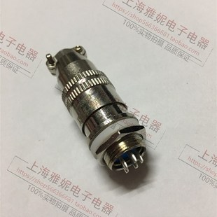 7芯 12MM XS12 4PY 圆形插座 快速航空接头 XS12JK