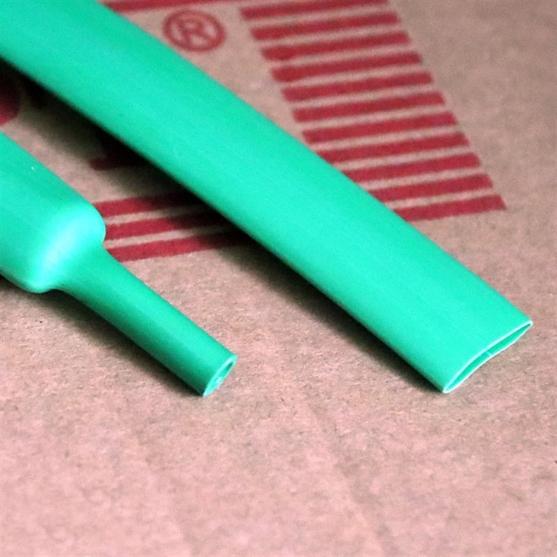三倍热缩管19.1mm绿色双壁管3倍收缩率密封厚壁带胶热缩管防水