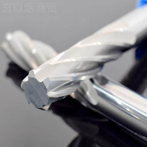 钨YHC钢机用铰刀精螺旋刀合数控绞刀金刀铝用刀6刃铰铣刀55刀度4