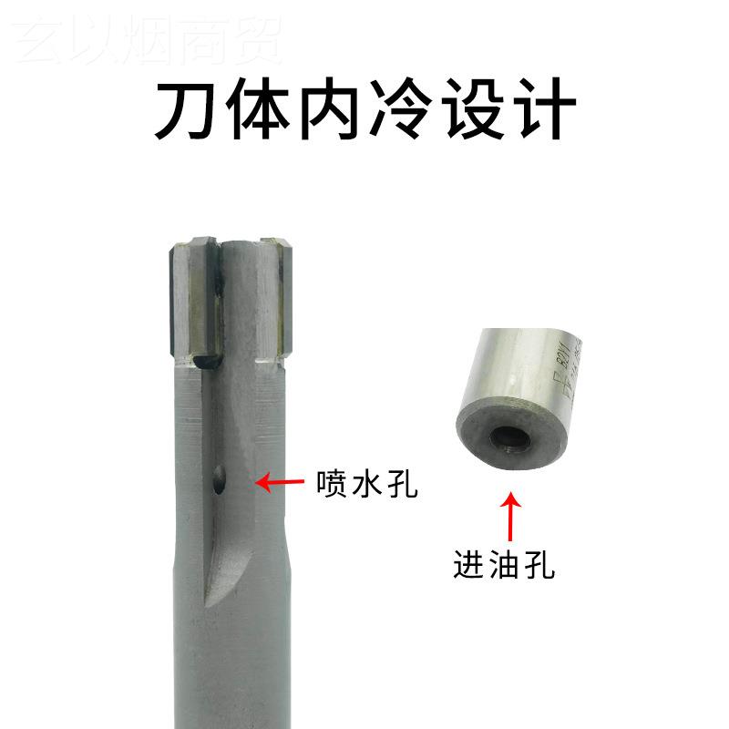 家生产硬质合金机SZK用铰刀焊接镶合金铰刀h7直柄直 螺旋槽6刃铰