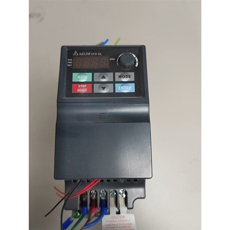 台达变频器VFD002EL21A 0.2KW原装拆机下来
