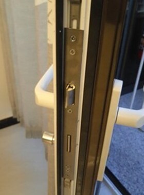 铝合金老款门锁多点连体门锁断桥铝平开门锁执手传动锁8530/8535