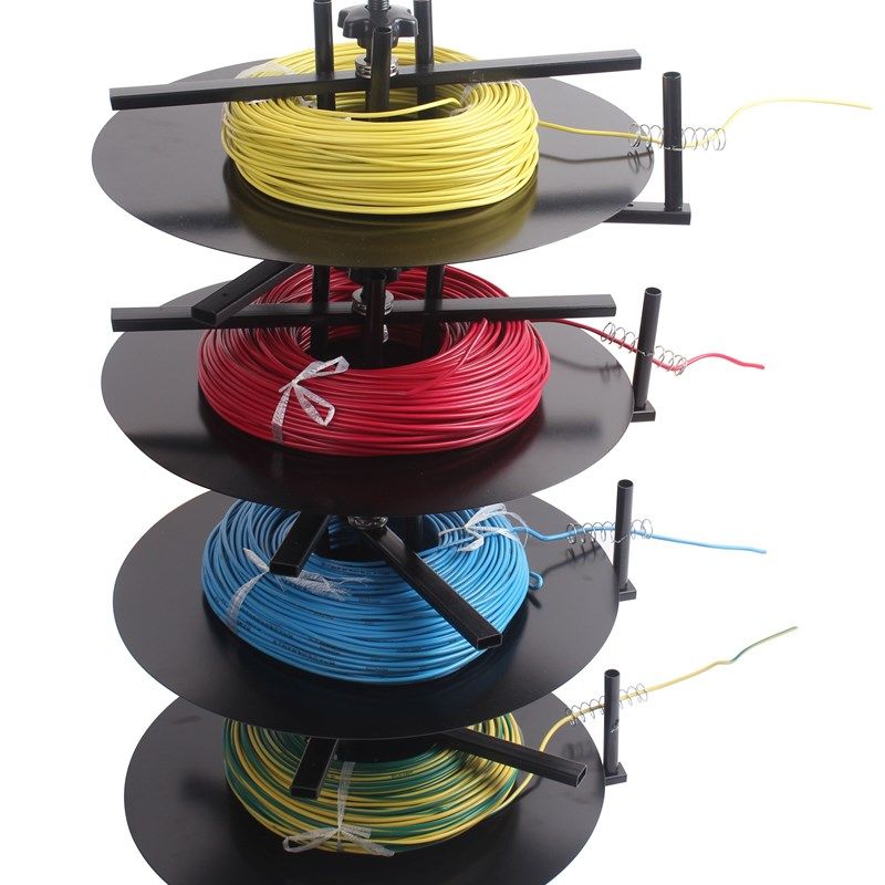 原趣五金BV线电源线传输线放线架 电工放线器 放线盘中号包邮