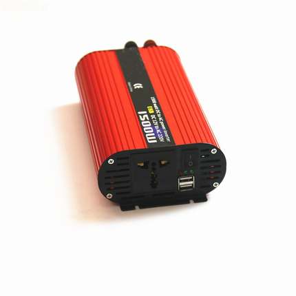 外贸热销款14636逆 1500W 12V220V  修正波 器车载变 双USB 外置