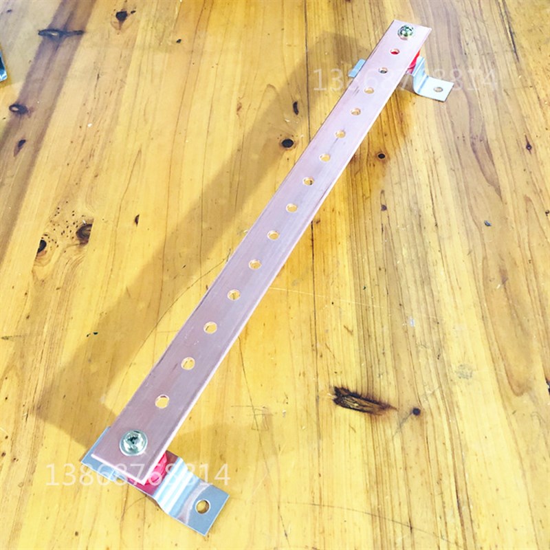 T2铜排 汇流铜排 等电位接地铜排 机房接地铜排 汇流排4*40*1000