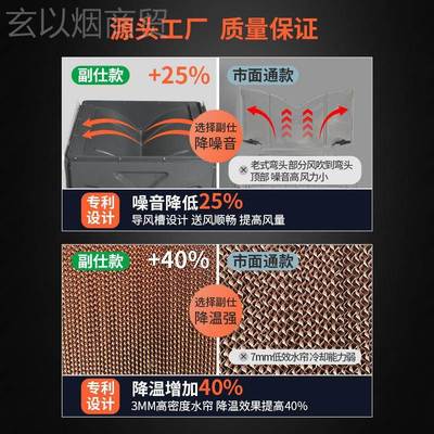 动工业冷IBP风机水空调扇用环保大型商一养殖场工厂风扇移单冷体