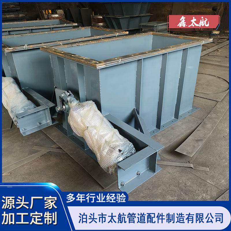 气动通风蝶阀 手动气动电动烟道挡板门 气动管道风阀 挡板门