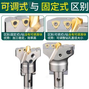 大PUT孔径定心钻直转径加工VMD可位钻头暴力钻快U速钻深钻孔出水