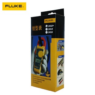 福禄克钳型电流表 F302+ F303 F305钳形万用表 交流电流表362/365