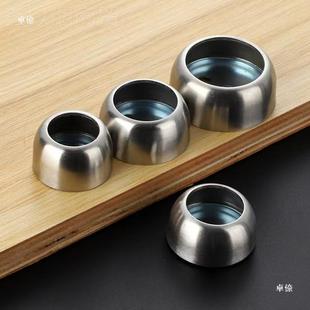 加厚兰柜不锈钢圆管法BAN兰座底子固定衣挂衣杆法配件特厚晾衣杆