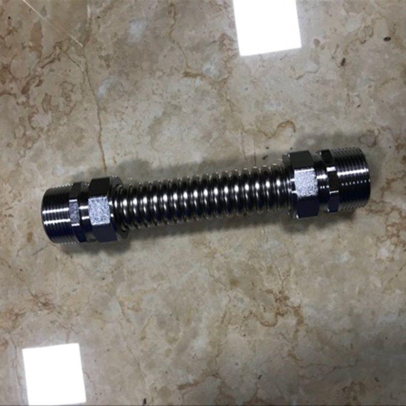 304不锈钢空调波纹管风机盘管中央空调金属连接管进水软管20 25