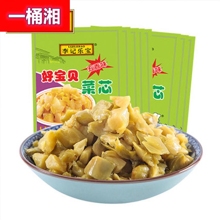李记乐宝好宝贝菜芯榨菜儿童宝宝菜心喝粥下饭菜脆150g*40/袋