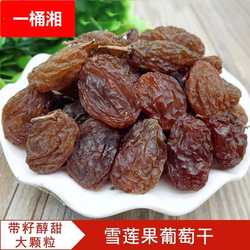 2024木纳格葡萄干新疆吐鲁番优质有籽带籽红提子雪莲果红色葡萄干