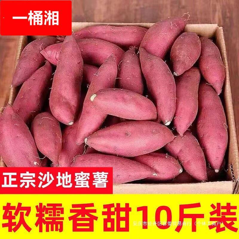 产地直发沙地蜜薯流油糖心超甜农科院蜜红薯新鲜地瓜番薯全年