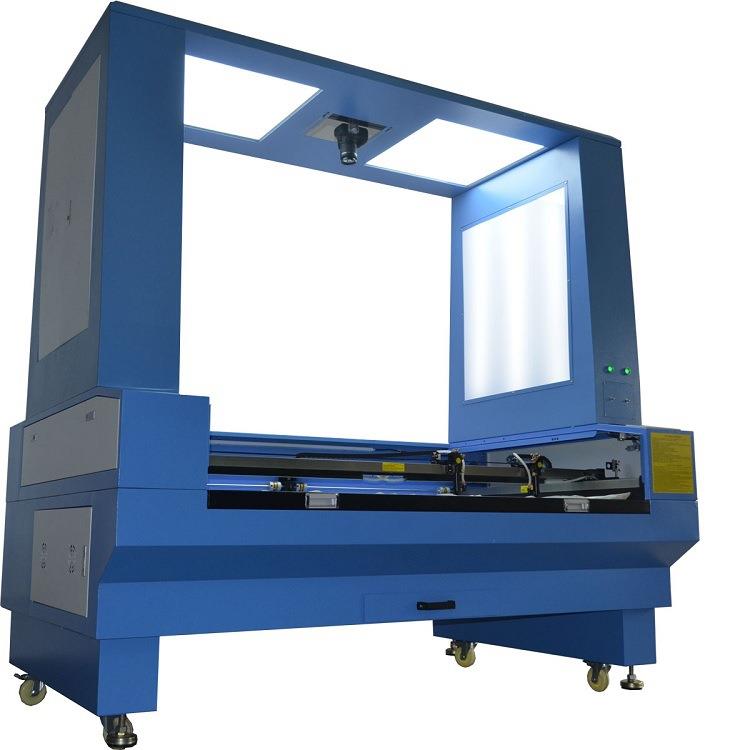 数码印花激光切割机印花鞋面摄像激光雕刻机自动送料激光切割机