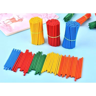 儿童数学算术教具数字棒小学生计数器学具盒数数棒算数小棒一年级