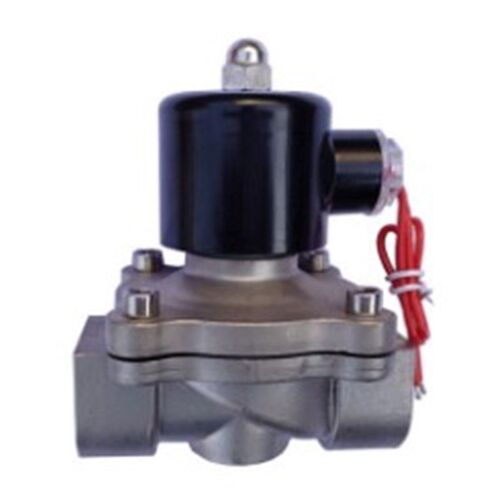 2W-250-25B 不锈钢电磁阀DN25 1寸 油阀 气阀AC220V DC24V DC12V